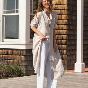 Frank & Eileen Washed Linen Megan Dress